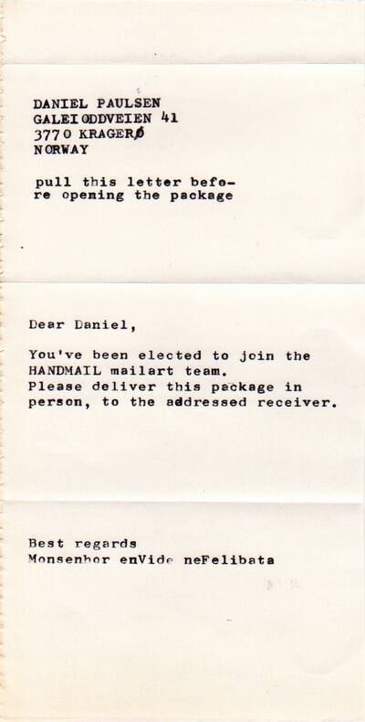 HANDMAIL
