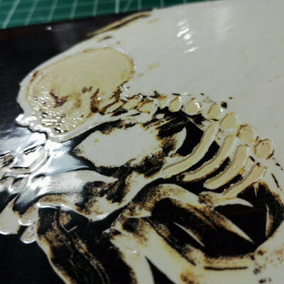 tile etching
